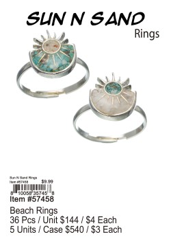 Sun N Sand Rings